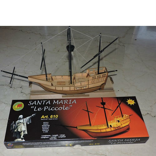 wood model ship boat kit santa Maria Le Piccole