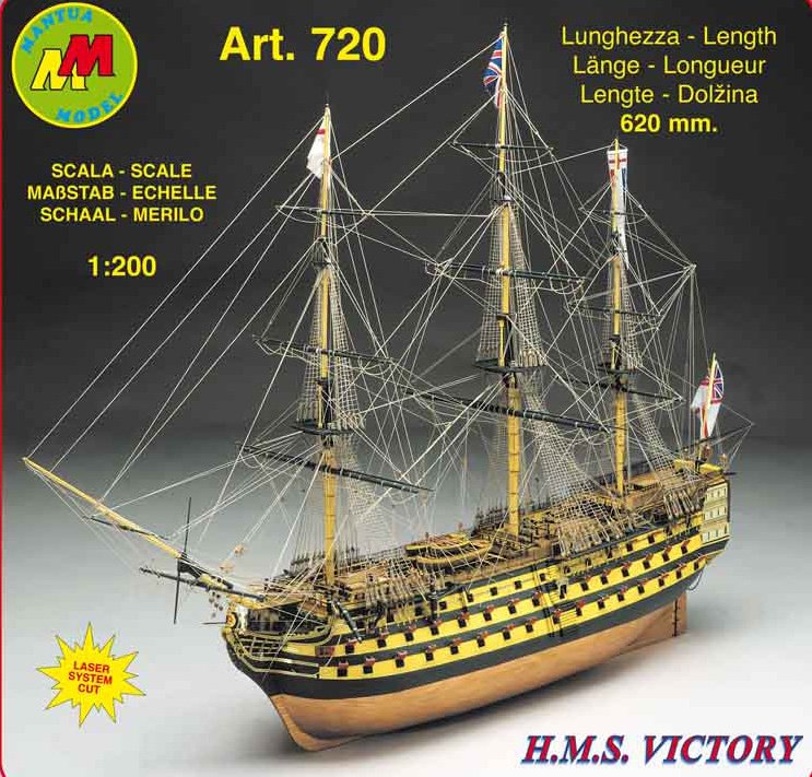 wood model ship boat kit HMS Victory