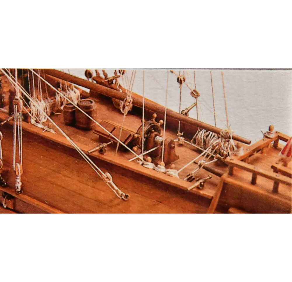Scale 1:150 Mantua Golden Star English Brig Wood Ship Kit 769 