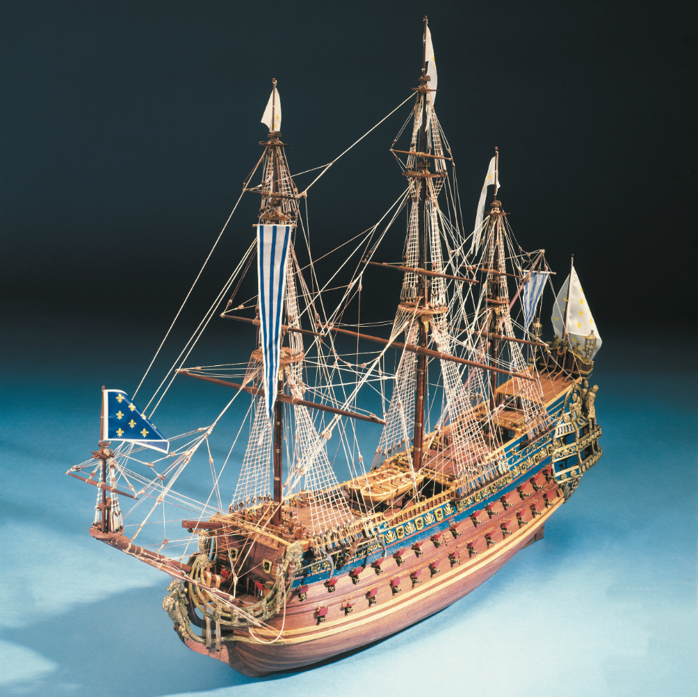 wood model ship boat kit Le Soleil Royal