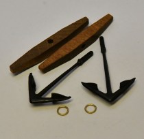 Model Boat Ship fitting  Anchors