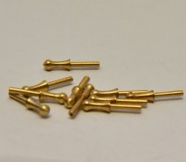 Scale Model boat fittings brass Belaying Pins tall ship galleon rigging