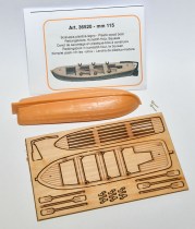 Model Boat Ship Rope Lifeboats wood