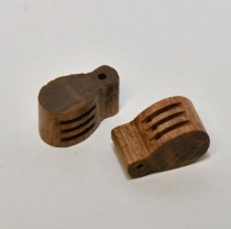 Model Boat Ship rigging blocks