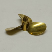 Brass Prop 65mm 3bl M4 Thread Anticlockwise