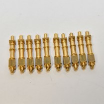 Model Boat Ship brass stanchions handrail post square