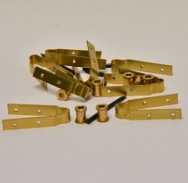 Scale Model Boat Fittings Rudder hinges brass