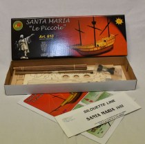 wood model ship boat kit santa Maria Le Piccole