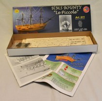 wood model ship boat kit HMS bounty le piccole