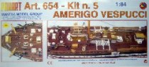 wood model ship boat kit Amerigo vespucci 654