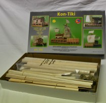 wood model ship boat kit Kon Tiki