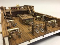 wood model ship boat kit main mizzen