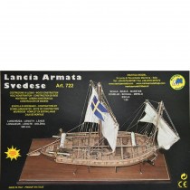 wood model ship boat kit Lancia Armata gun boat