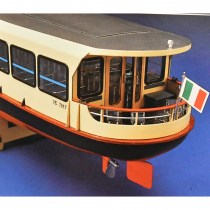 wood model ship boat kit Venice motor boat