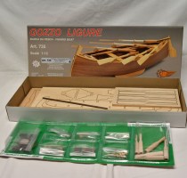 wood model ship boat kit fishing boat