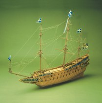 wood model ship boat kit Vasa man of war