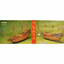 wood model ship boat kit Vasa man of war