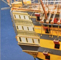 wood model ship boat kit HMS Victory 738