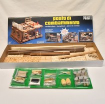 wood model ship boat kit gun bay