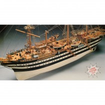 wood model ship boat kit Amerigo vespucci 741