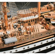 wood model ship boat kit Amerigo vespucci 741