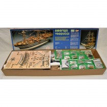 wood model ship boat kit Amerigo vespucci 741