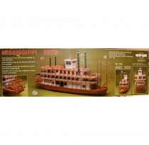 wood model ship boat kit Mississippi