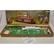 wood model ship boat kit Mississippi