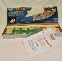 wood model ship boat kit Santa Lucia