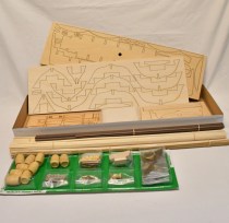 wood model ship boat kit Santa Lucia