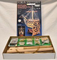 wood model ship boat kit HMS Victory bow section