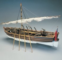 wood model ship boat kit Armed Pinnacle