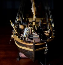 wood model ship boat kit Armed Pinnacle