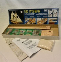 wood model ship boat kit La Rose