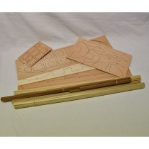 wood model ship boat kit Victory long boat
