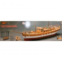 wood model ship boat kit Trotamares