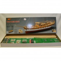 wood model ship boat kit Trotamares