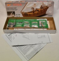 wood model ship boat kit Nina