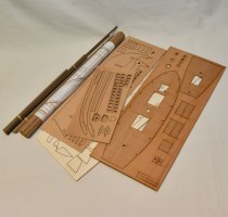 wood model ship boat kit Nina