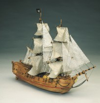 wood model ship boat kit Black Falcon