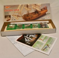 wood model ship boat kit Golden Star