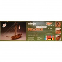 wood model ship boat kit HMS Sharke