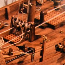 wood model ship boat kit HMS Sharke