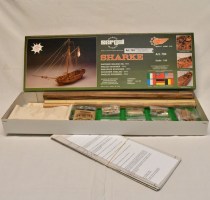 wood model ship boat kit HMS Sharke