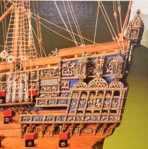 wood model ship boat kit Sovereign of the Seas