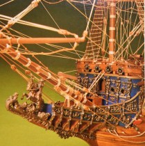 wood model ship boat kit Sovereign of the Seas