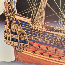 wood model ship boat kit Le Soleil Royal