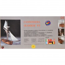 wood model ship boat kit utch gun boat