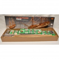 wood model ship boat kit Le Superbe