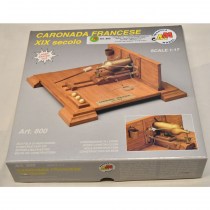 wood model weapon kit French Carronade